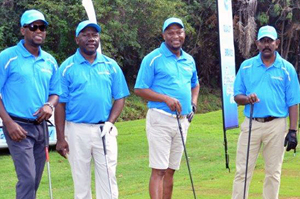 Golfers at the Cold Point Aircon Services (2016 Durban Golf Challenge)